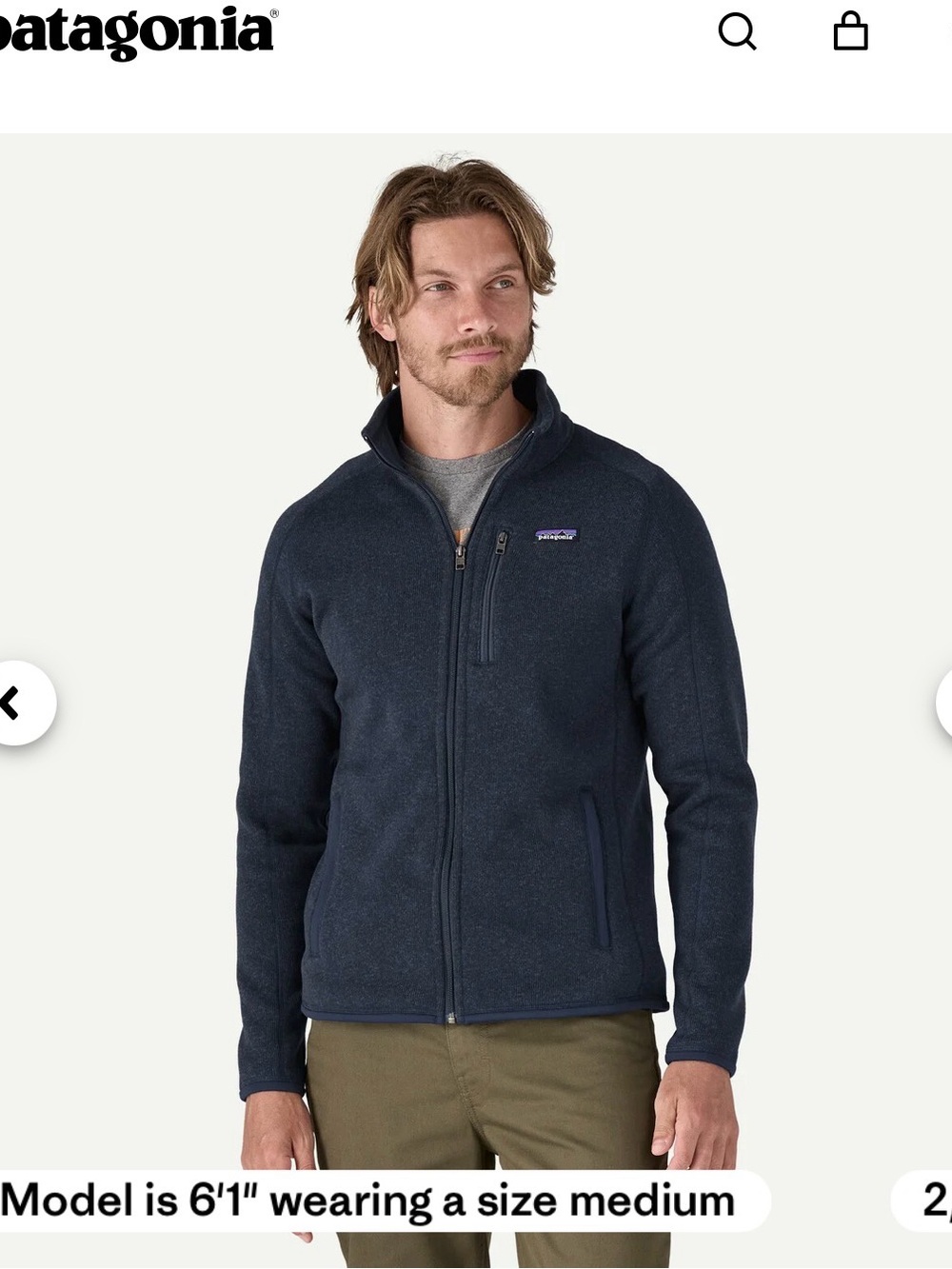 Men's Better Sweater® Fleece Jacket Navy